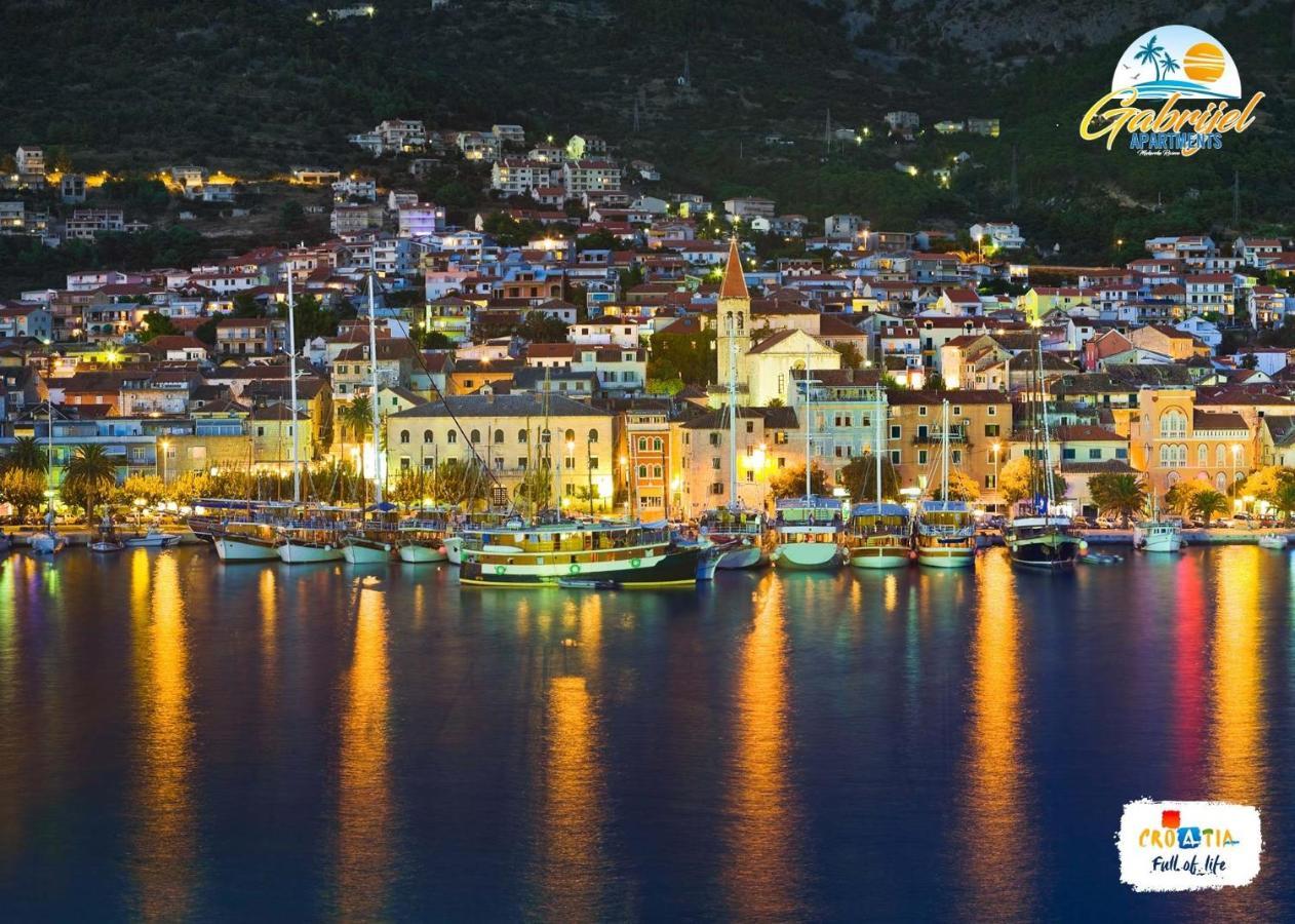 Gabrijel Apartments Makarska 1 ภายนอก รูปภาพ